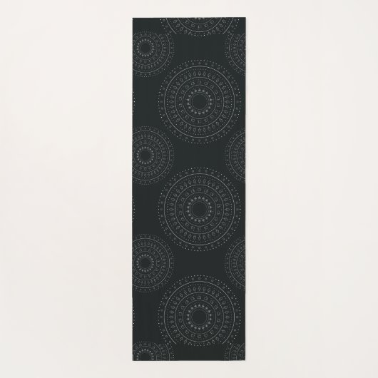 Kerst Mandalas Yoga Mat (Achterkant)