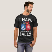Kerst Mannen heeft grappige T - shirts ik heb grot (Voorkant volledig)