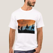 Kerst mannen t-shirts (Voorkant)