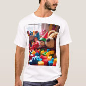 Kerst mannen t-shirts 2025 (Voorkant)