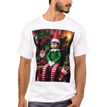 Kerst mannen T-shirts 2025