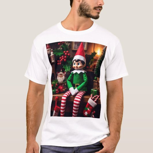 Kerst mannen T-shirts 2025 (Voorkant)