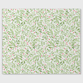 Kerst marretak waterverf illustratie cadeaupapier (Vlak)