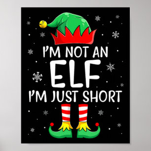 Kerst matchen familie Ik ben geen elf in gewoon zo Poster
