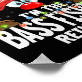 Kerst Matching Ik Ben De B Vis Reindeer Poster (Hoek)