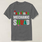 Kerst Mechanic Squad Xmas auto-auto T-shirt (Design voorkant)