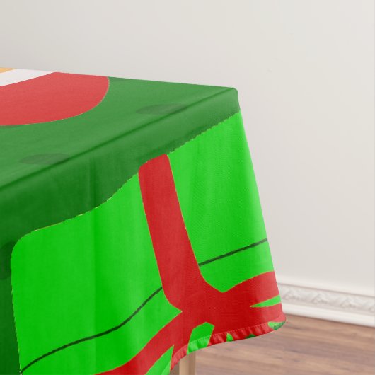 Kerst Meerkat Kerstman Grappige mangoest Tafelkleed (Voorbeeld)