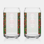 Kerst Meisje Elf Blikvorm Glas (Rechts)
