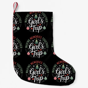 Kerst Meisjesreis Maken Herinneringen Samen Xmas Kleine Kerstsok