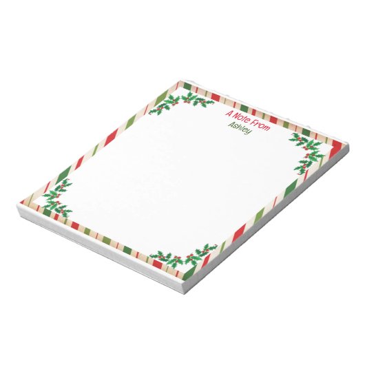 Kerst Memo Pads Notitieblok (Linkerzijde)