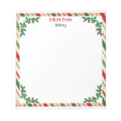 Kerst Memo Pads Notitieblok (Voorkant)