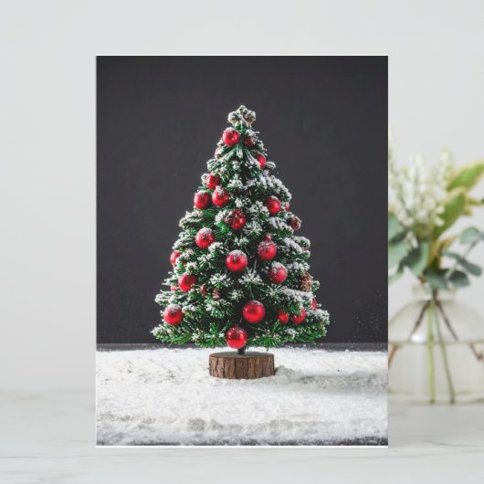 kerst menu (Staand voorkant)