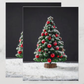 kerst menu (Voorkant / Achterkant)