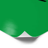 Kerst Messy Bun Poster (Hoek)