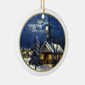  kerst met aangepaste kerst keramisch ornament (Rechts)