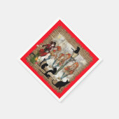 Kerst met Anton Pieck Servetten (Hoek)