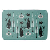 Kerst met atoomkerst in de middeleeuwen ©studioxin badmat (Voorkant)