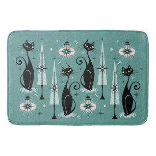 Kerst met atoomkerst in de middeleeuwen ©studioxin badmat