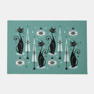 Kerst met atoomkerst in de middeleeuwen ©studioxin deurmat