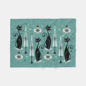 Kerst met atoomkerst in de middeleeuwen ©studioxin fleece deken (Voorkant (Horizontaal))