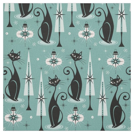 Kerst met atoomkerst in de middeleeuwen ©studioxin stof (Swatch)