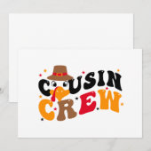 Kerst met Cousin Crew Kaart (Voorkant / Achterkant)
