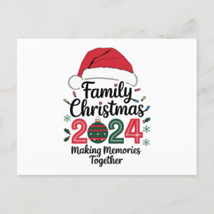 Kerst met de Familie 2024 Herinneringen Maken Same Briefkaart