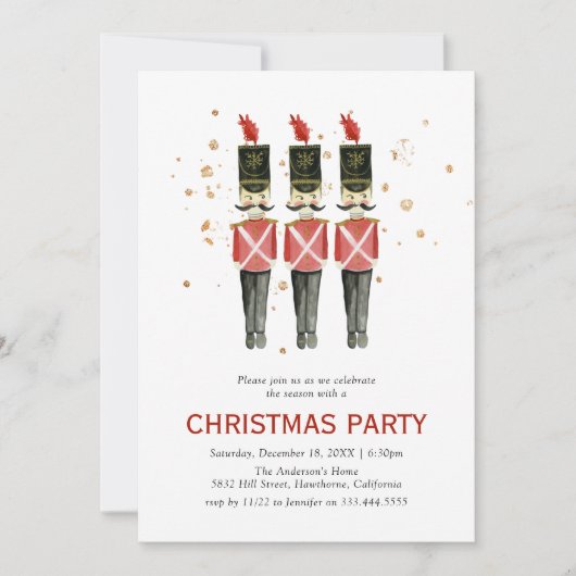 Kerst met de rode en goudkoorts | Vrijdag Kaart (Voorkant)