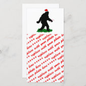 Kerst met eenden, eenhoorn feestdagenkaart (Voorkant / Achterkant)