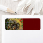 kerst met Green Tractor Etiket (Insitu)