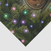  kerst met Green Tractor Tissuepapier (Detail)