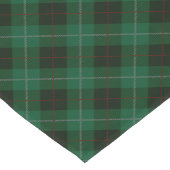 Kerst met groene en rode tartan korte tafelloper (Hoek)