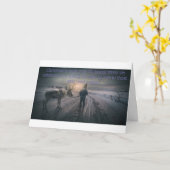 Kerst met inspiratie kaart (Gele Bloem)