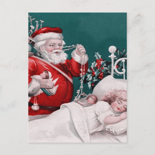 kerst met jaar feestdagenkaart (Voorkant)