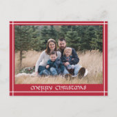 Kerst met Keltische handgetekende kalligrafie Briefkaart (Voorkant)