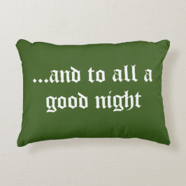  kerst met kerst accent kussen