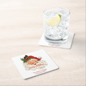  kerst met kerst kartonnen onderzetters (Insitu)