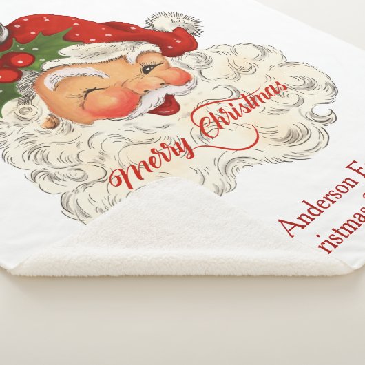 kerst met kerst sherpa deken (3/4)