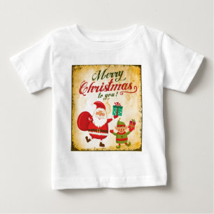 kerst met kerstmis Daning Santa en Elf