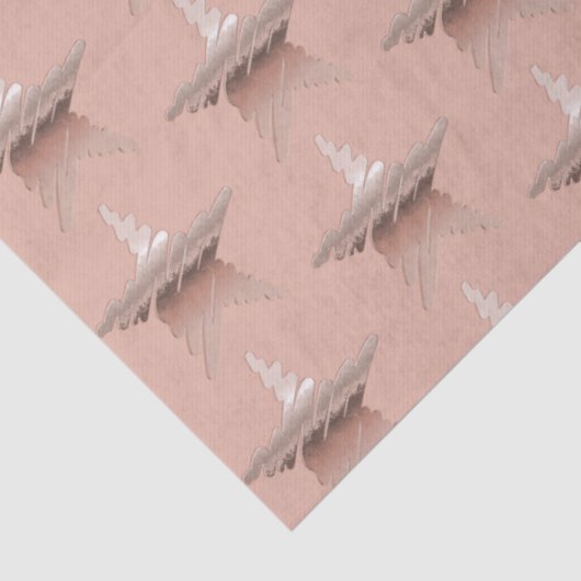 Kerst met kerstmis, roos gouden ster tissuepapier (Detail)