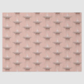 Kerst met kerstmis, roos gouden ster tissuepapier (Voorkant)