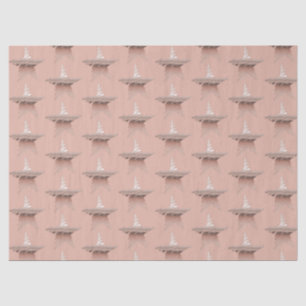 Kerst met kerstmis, roos gouden ster tissuepapier