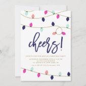 Kerst met kleurrijke kerstfeestdagen kaart (Voorkant)