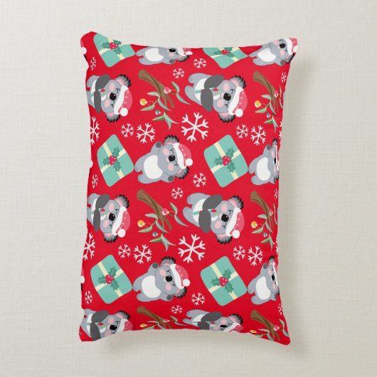 Kerst met Koeaala Accent Kussen (Achterkant (Verticaal))