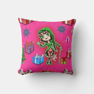 kerst met kussens