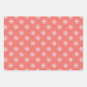 🎄 kerst met kwartkoraal inpakpapier vel (Voorkant 3)