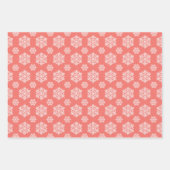 🎄 kerst met kwartkoraal inpakpapier vel (Voorkant 2)