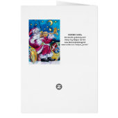 KERST MET LETTER / GEÏNSPIREERD SANTA MONOGRAM (Achterkant)