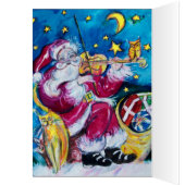 KERST MET LETTER / GEÏNSPIREERD SANTA MONOGRAM (Binnen (Links))