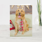 Kerst met Lily Chanel Feestdagen Kaart (Voorkant)